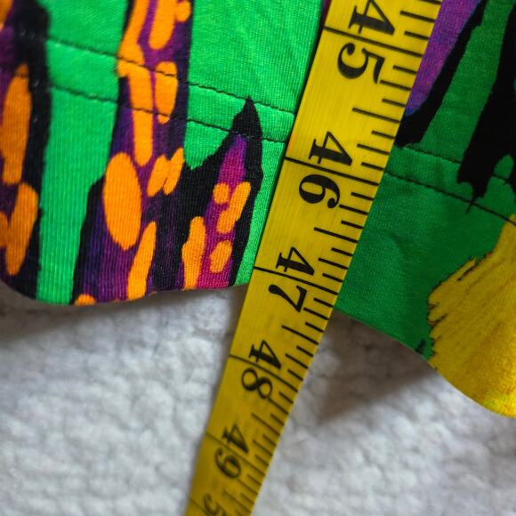 Sahara szSm Oversized Maxi dress Jungle themed Vibrant Pop colors Tropical comfy - Picture 5 of 16